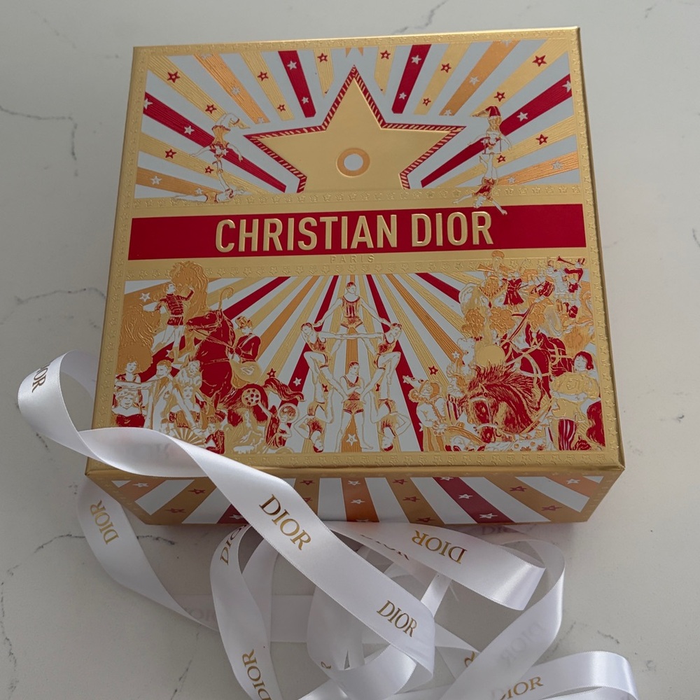 Christian Dior Lunar New Year Gold and Red Gift Box
